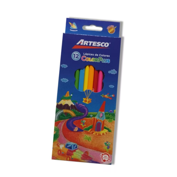 Caja de Color Plus de Artesco 12 units