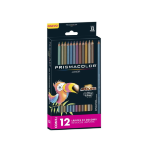 Lapices de Colores Prismacolor Metalicos 12 Pzas