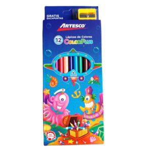Caja de Color Plus de Artesco triangular 12 units