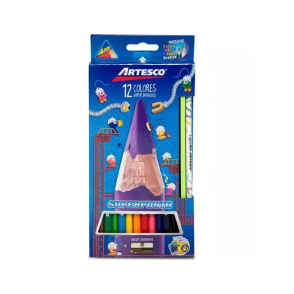 Colores superpunta Artesco 12 units